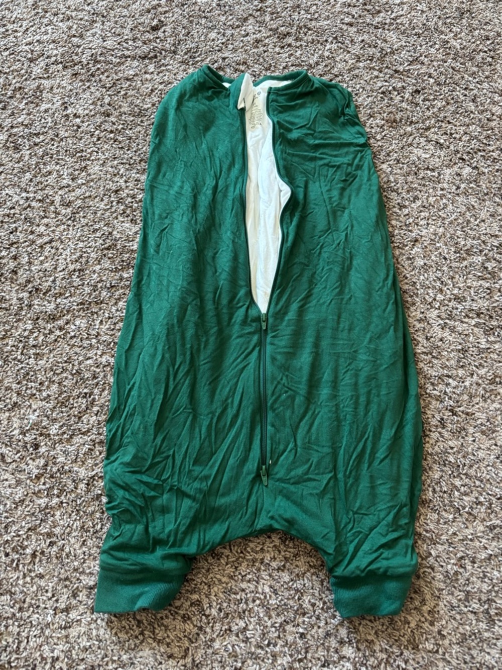 Kyte BABY Size M 1.0 tog Green Walker Sleep Sack
